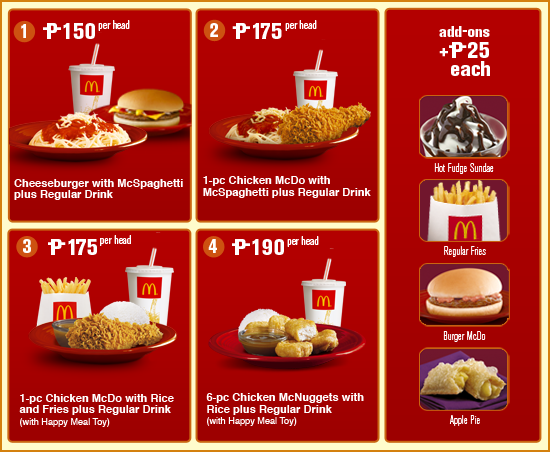 mcdonalds menu prices philippines