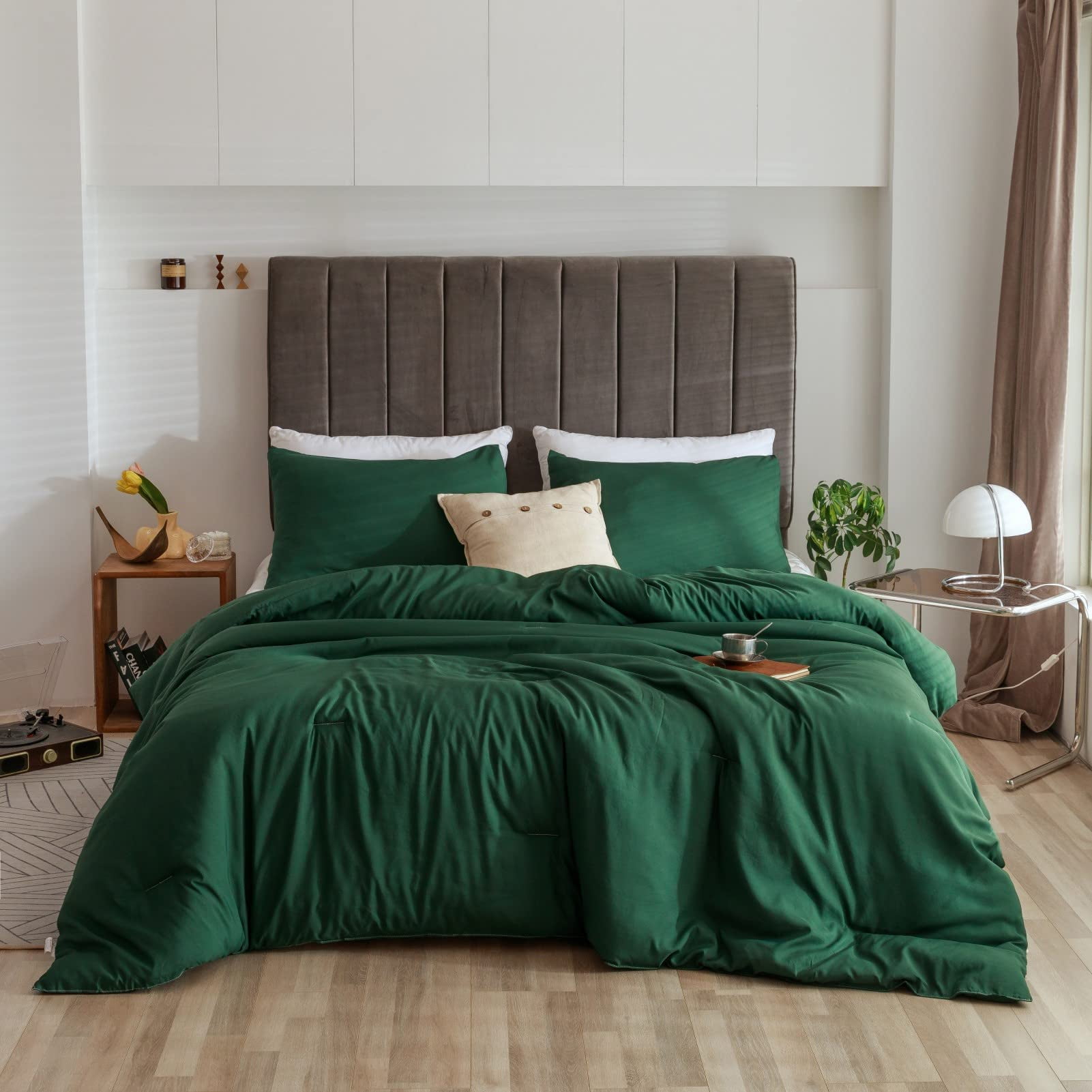 green bedding sets king size