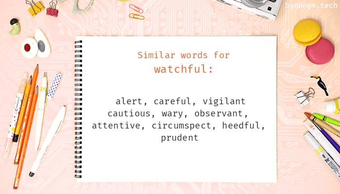 watchful synonym