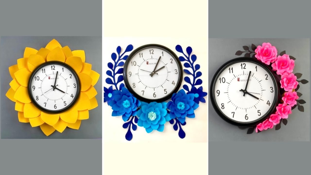 clock wall decor ideas