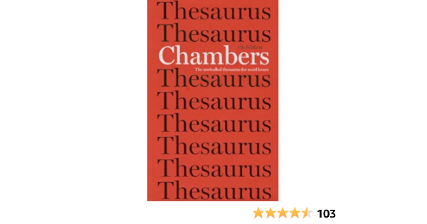 chamber thesaurus
