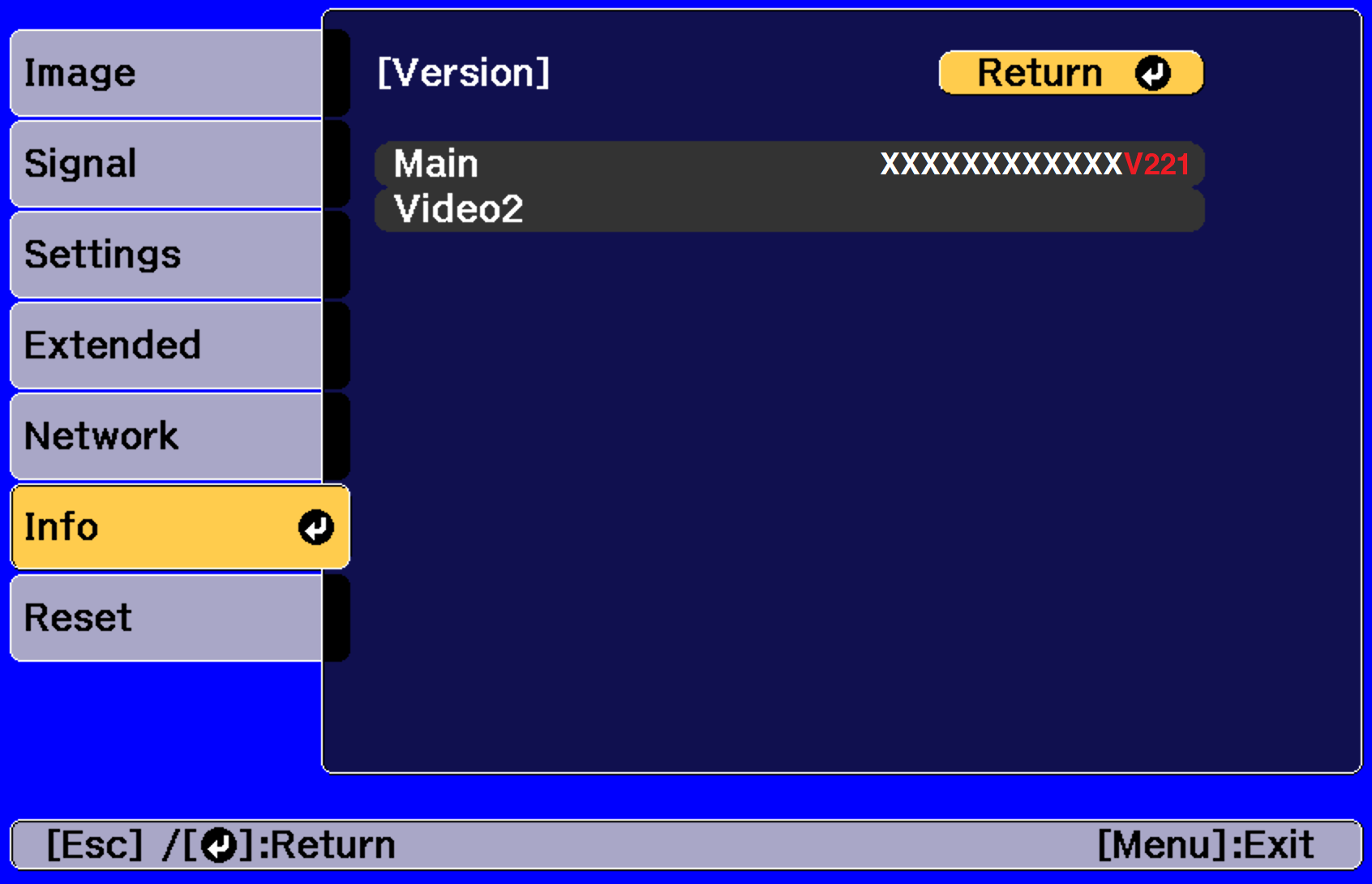 epson projector firmware