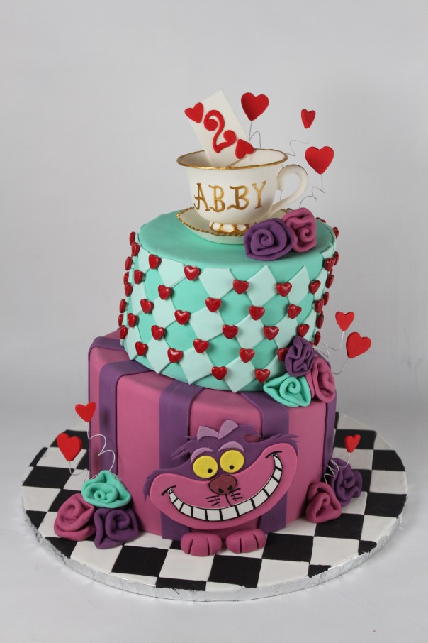 alice wonderland cake ideas