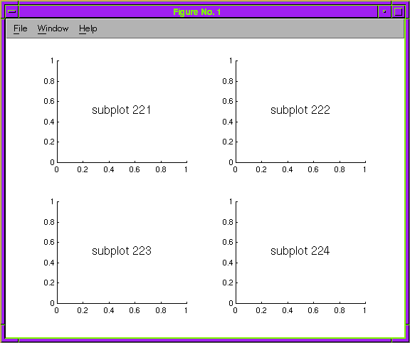 subplot matlab