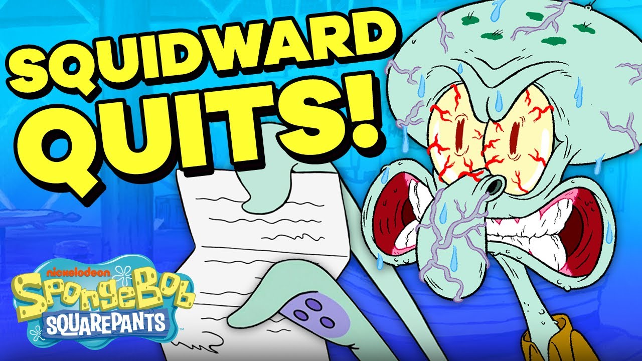 squidward leave