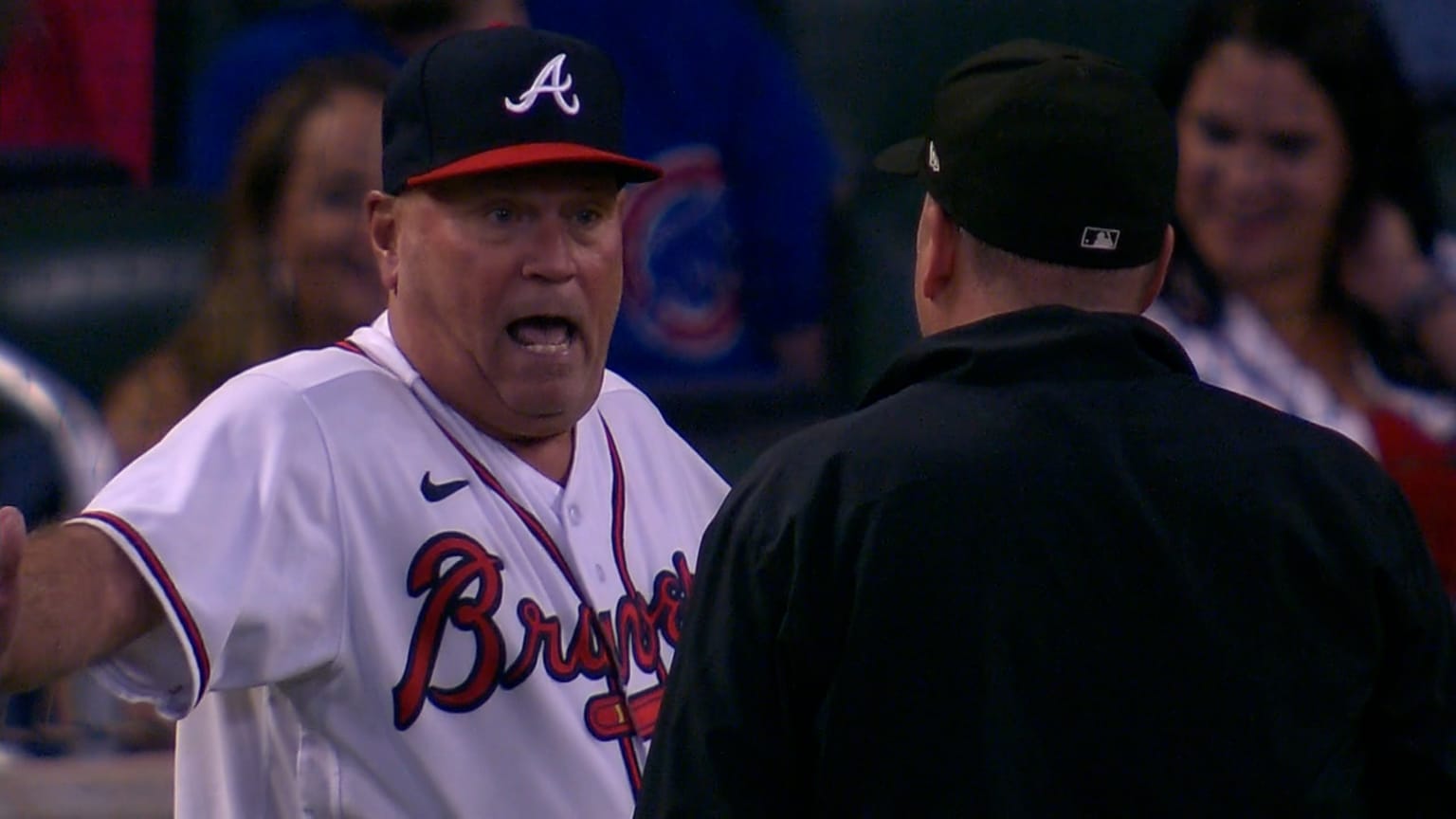 braves coach ejected