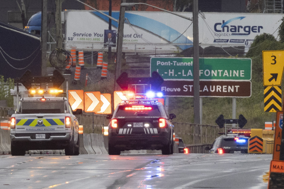 accident tunnel lafontaine