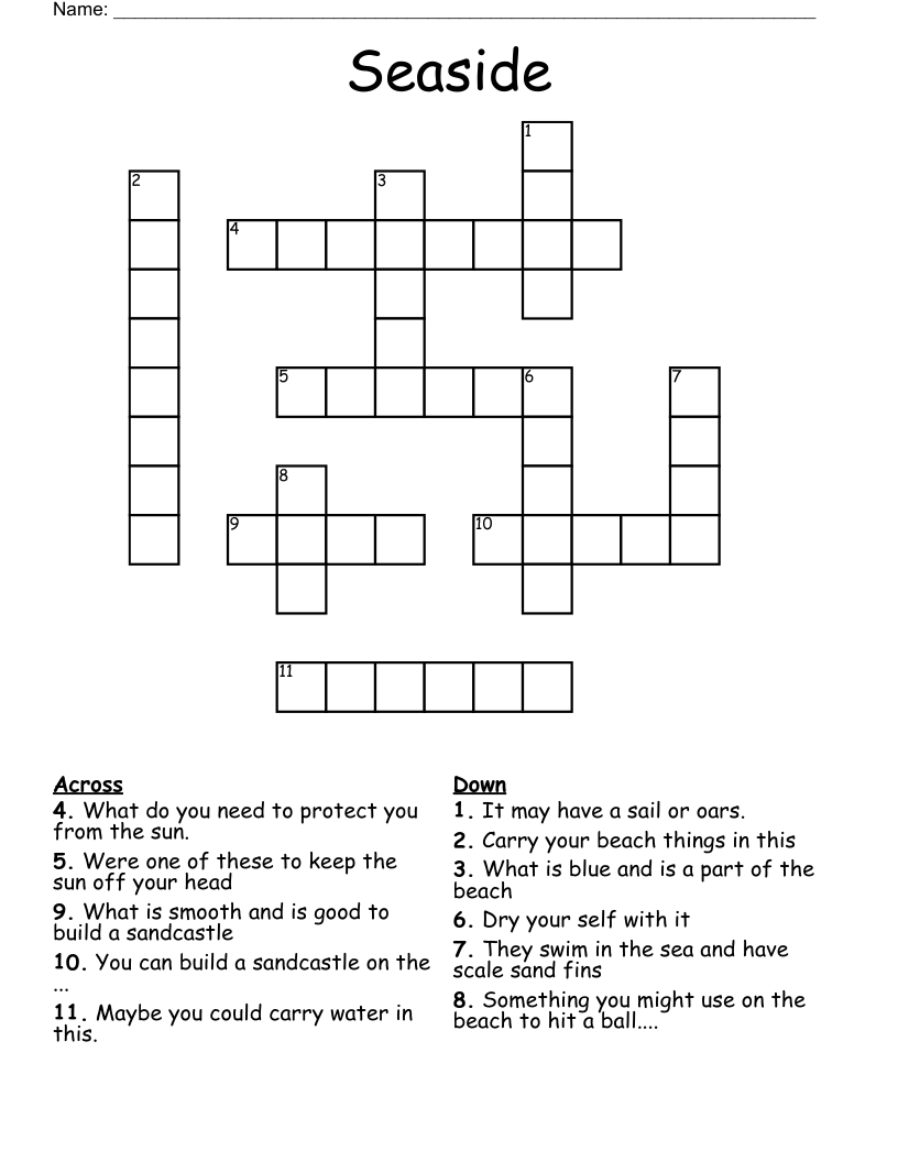 scurry crossword