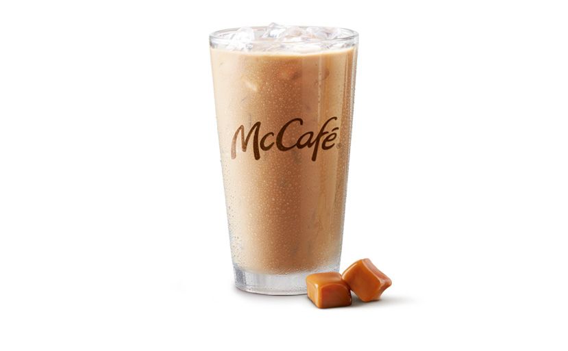 large mcdonalds iced coffee calories