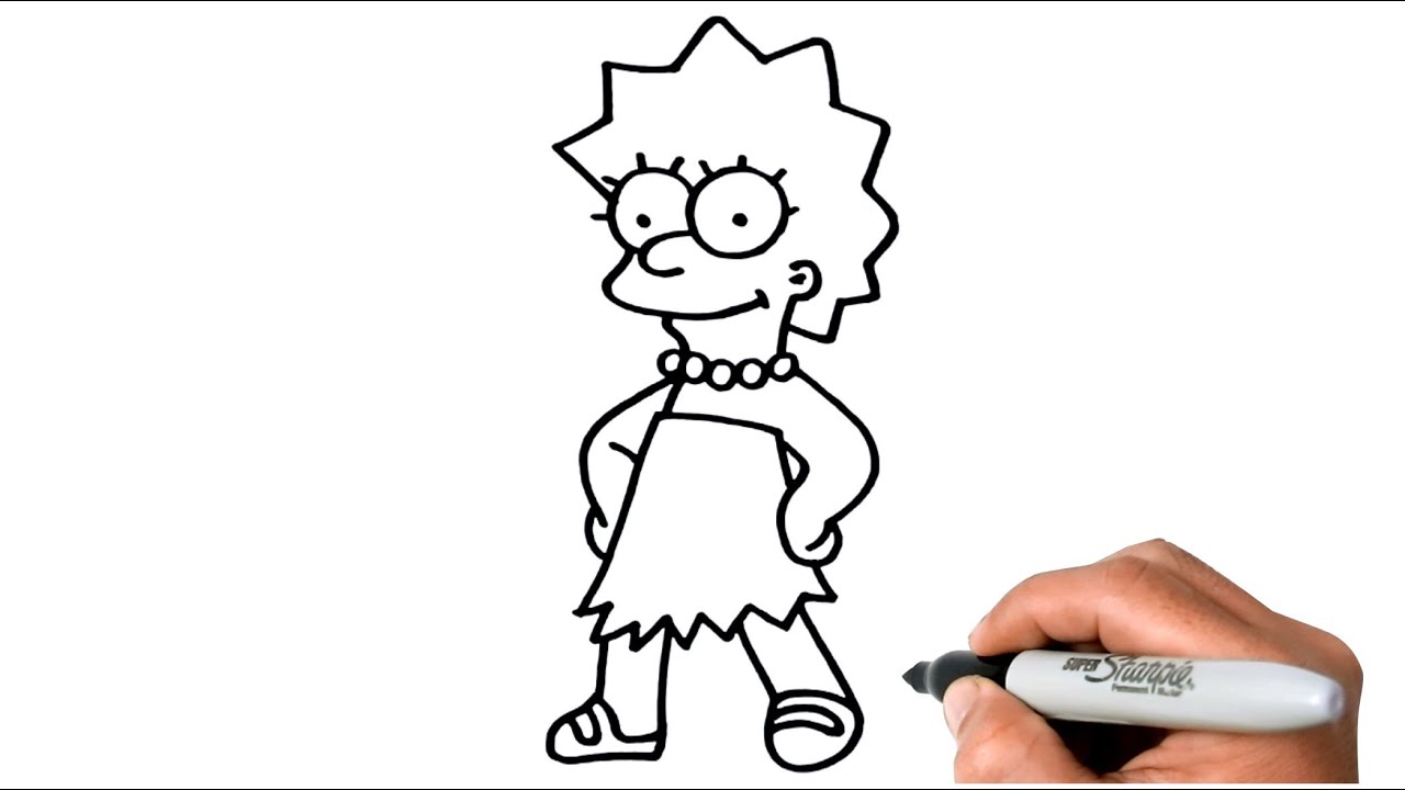 simpsons drawings