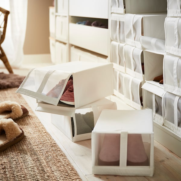 ikea shoe storage boxes