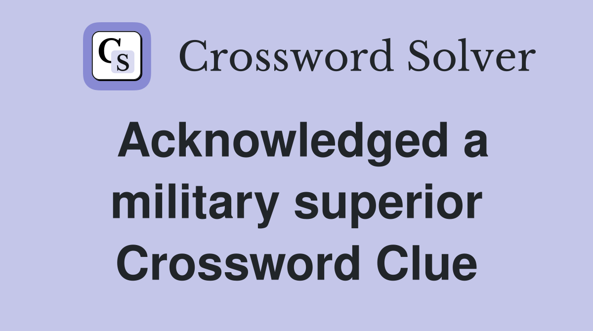 military blockade crossword