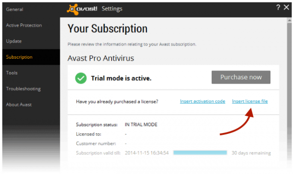 avast antivirus 2015 licence key