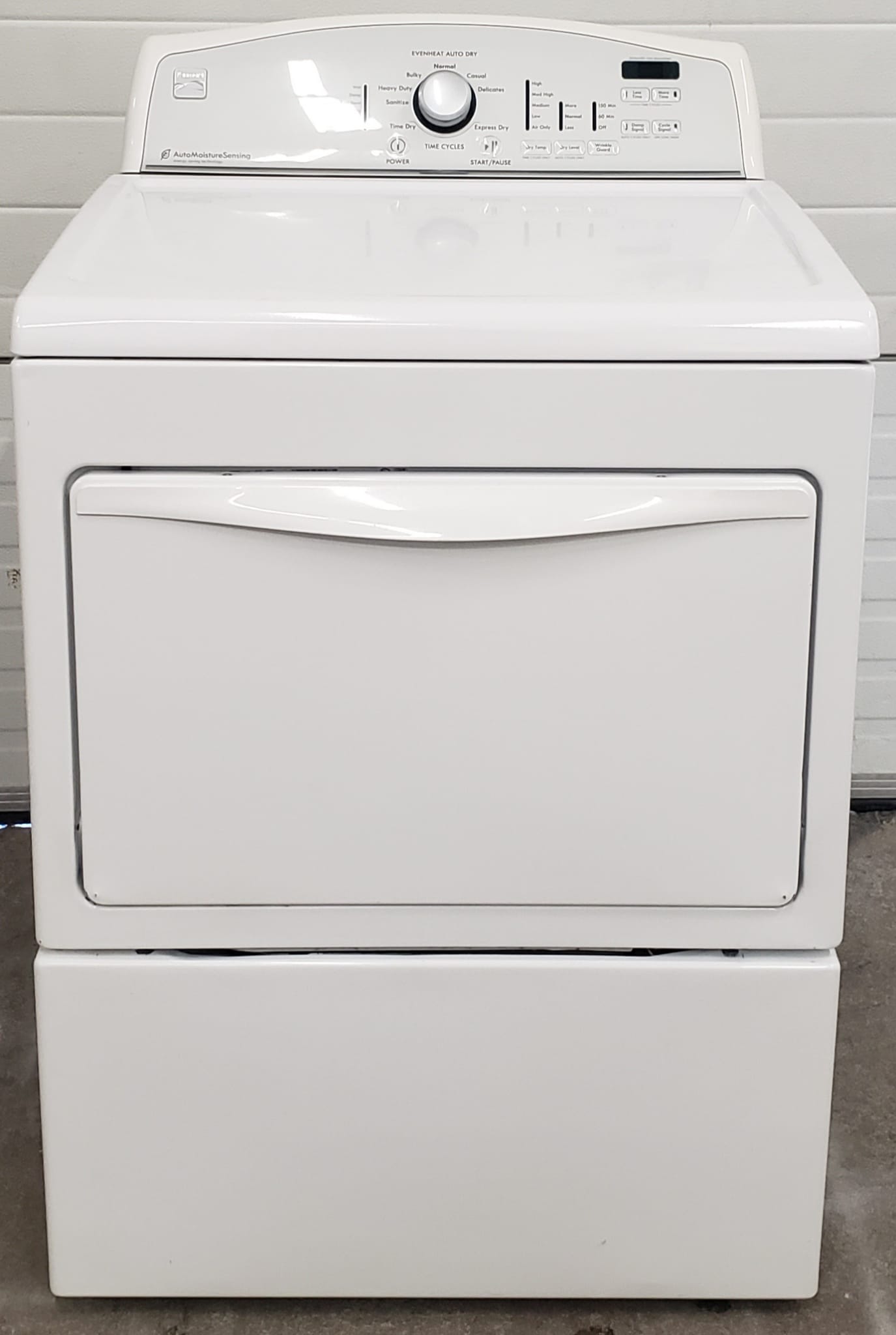 kenmore 110 series dryer