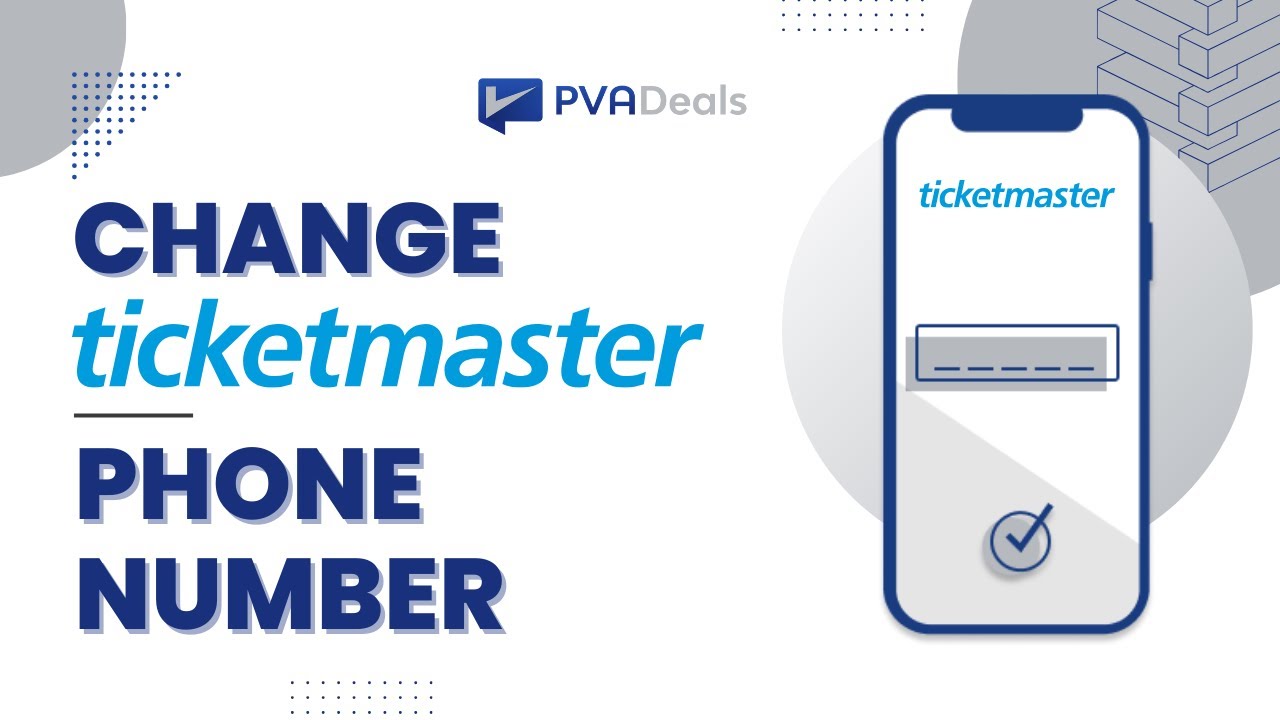 how to change phone number on ticketmaster