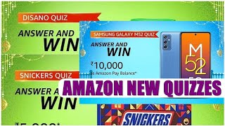 amazon snickers quiz answers