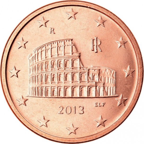 2013 5 cent coin value