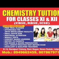 chemistry tuition near me