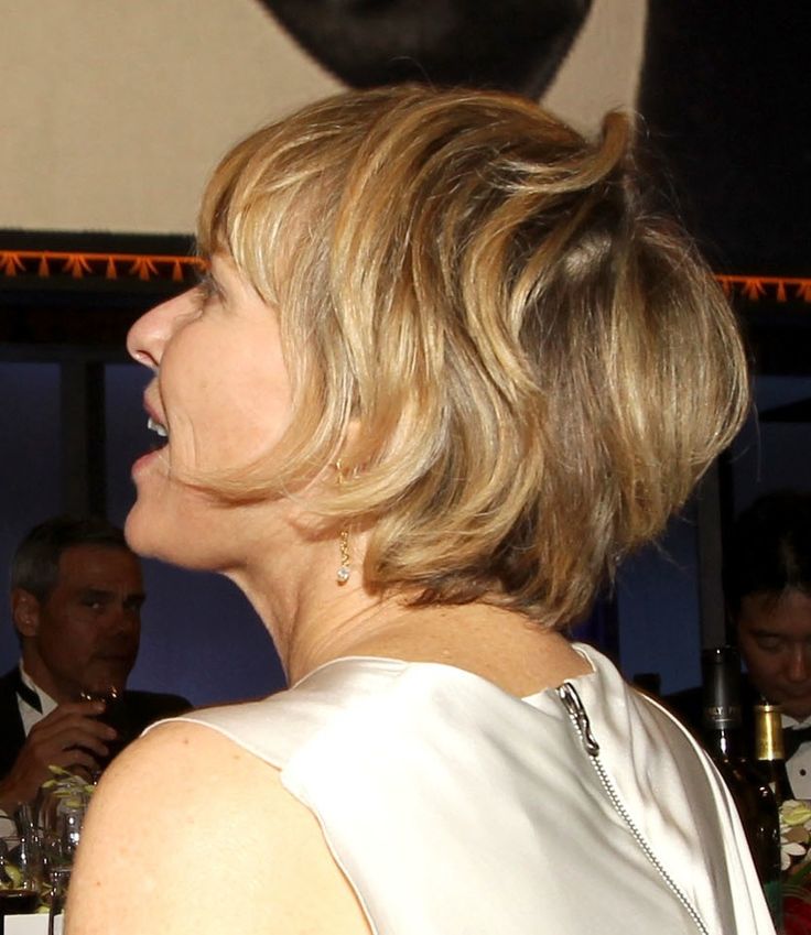 short bob haircuts for older women