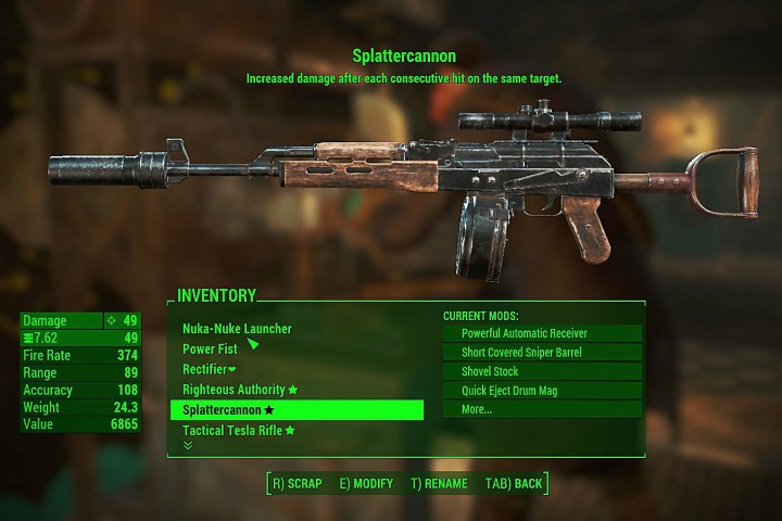 fallout4 weapon