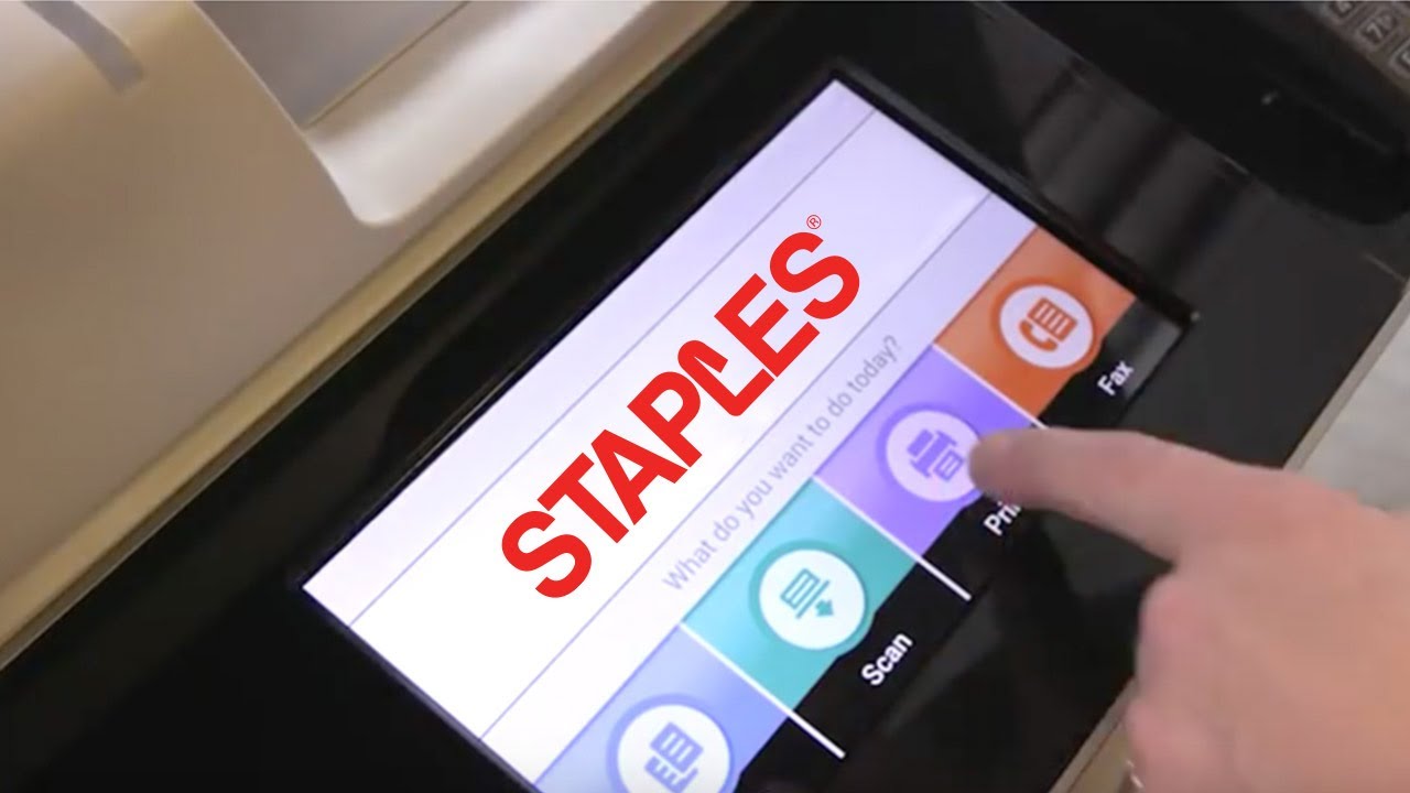 staples printer scanner