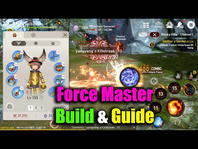 blade and soul force master build