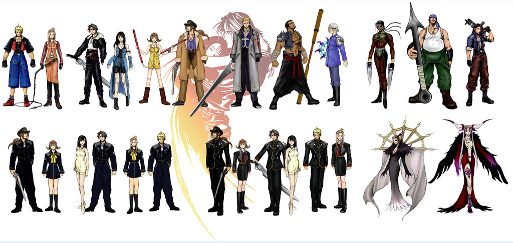 final fantasy eight characters