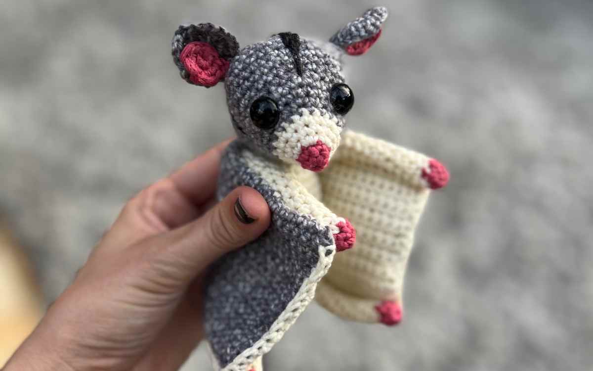 crochet sugar glider