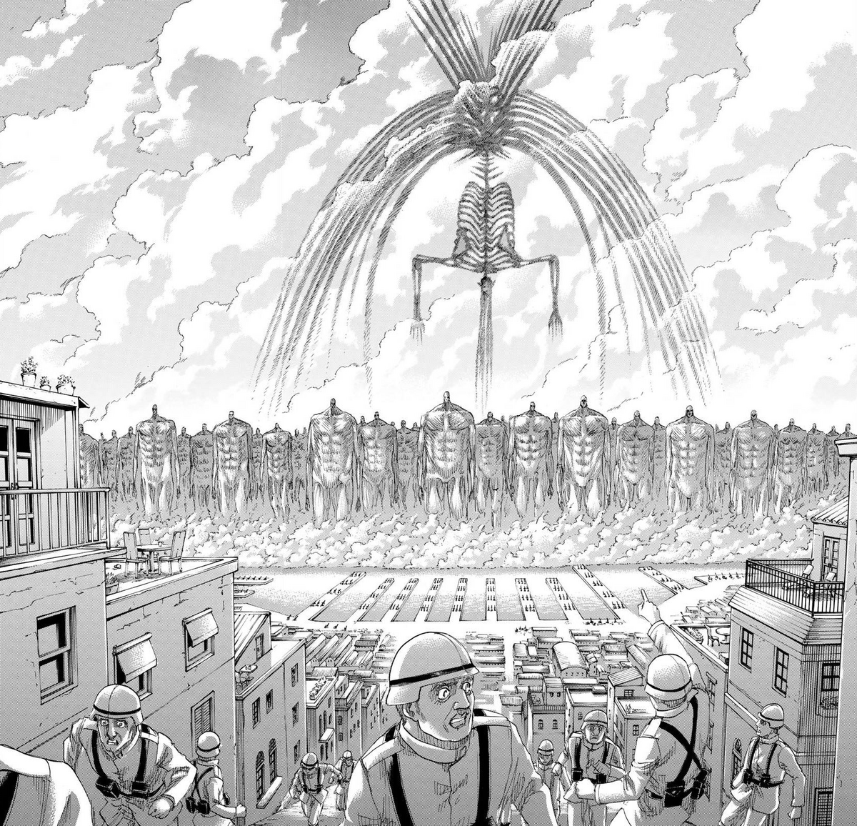 attack on titan manga panels