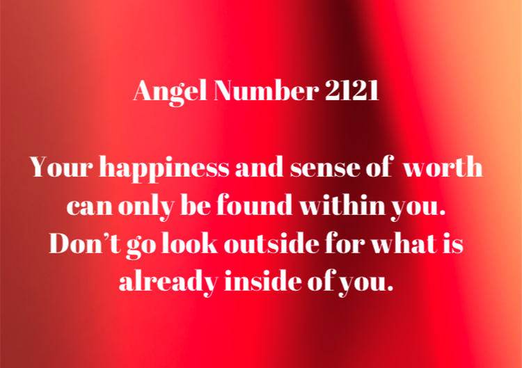 2121 angel number meaning