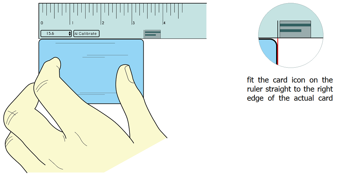 online ruler inches