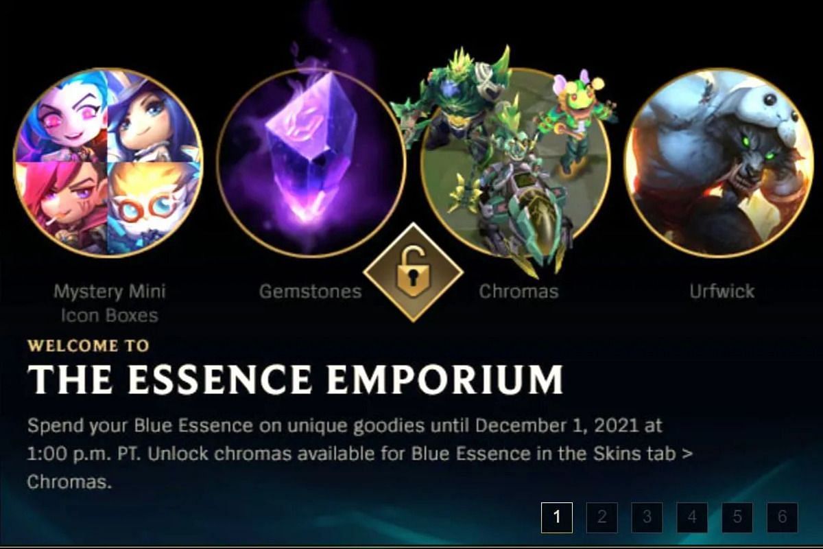 lol blue essence emporium 2023