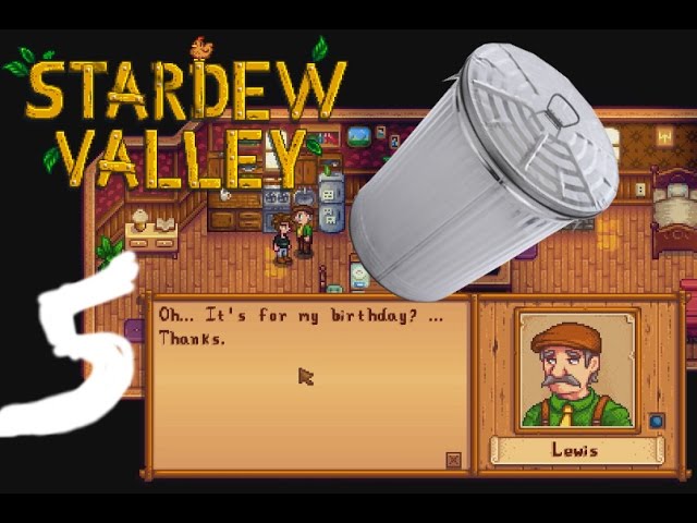 lewis stardew valley gifts