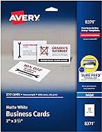 avery 8371 business cards
