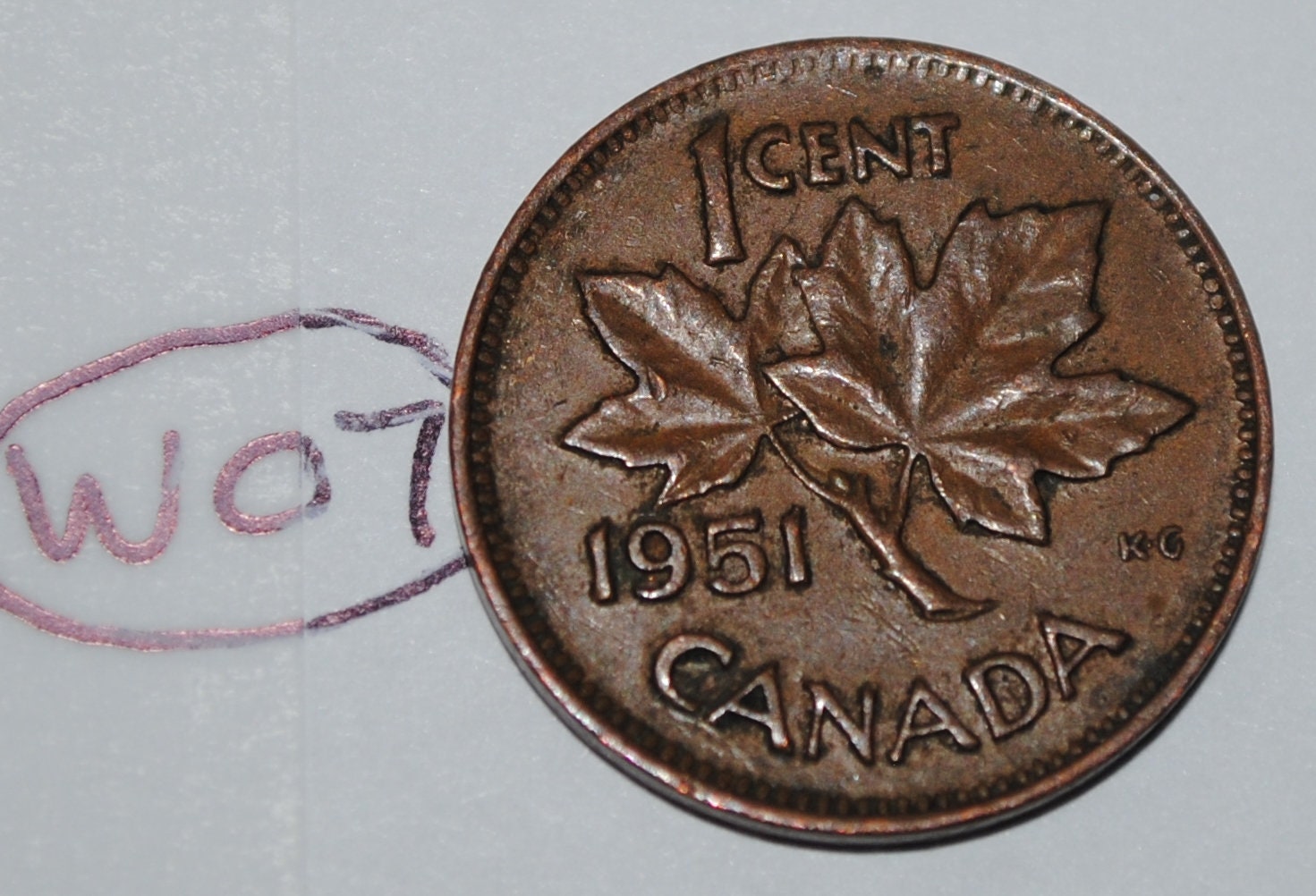 1951 canadian cent