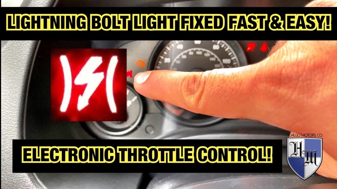 electronic throttle control light jeep