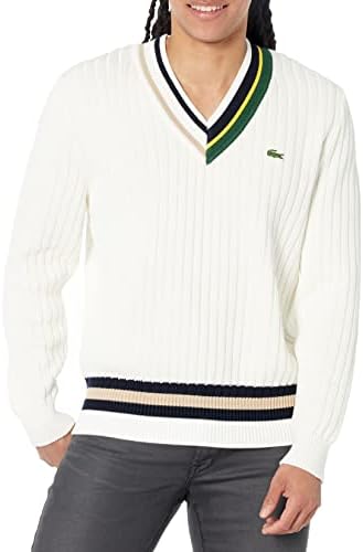 lacoste long sleeve sweater