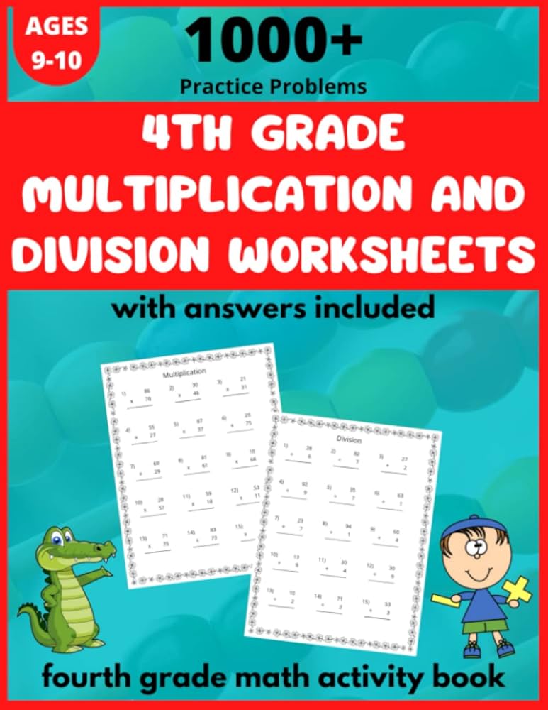 4th grade multiplication worksheets