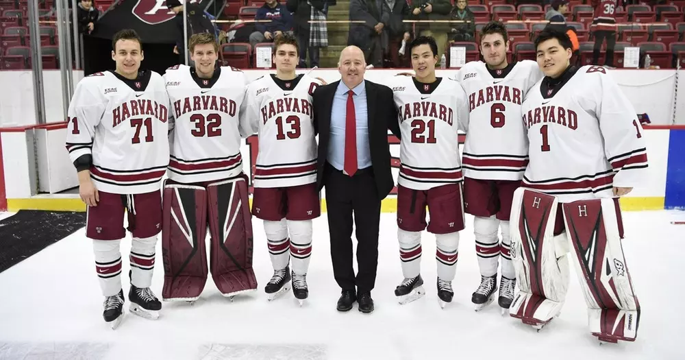 harvard hockey roster