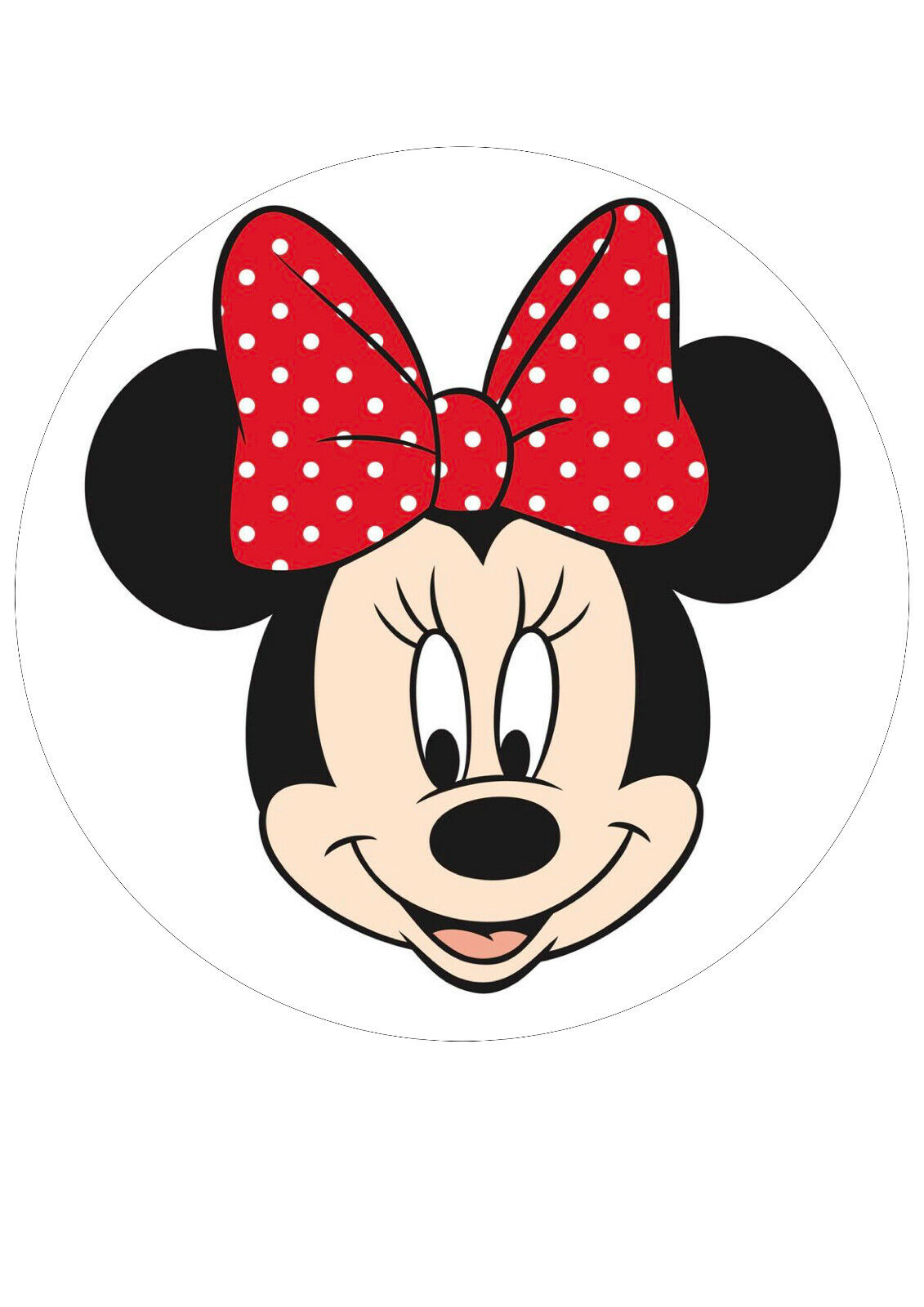 minnie mouse topper