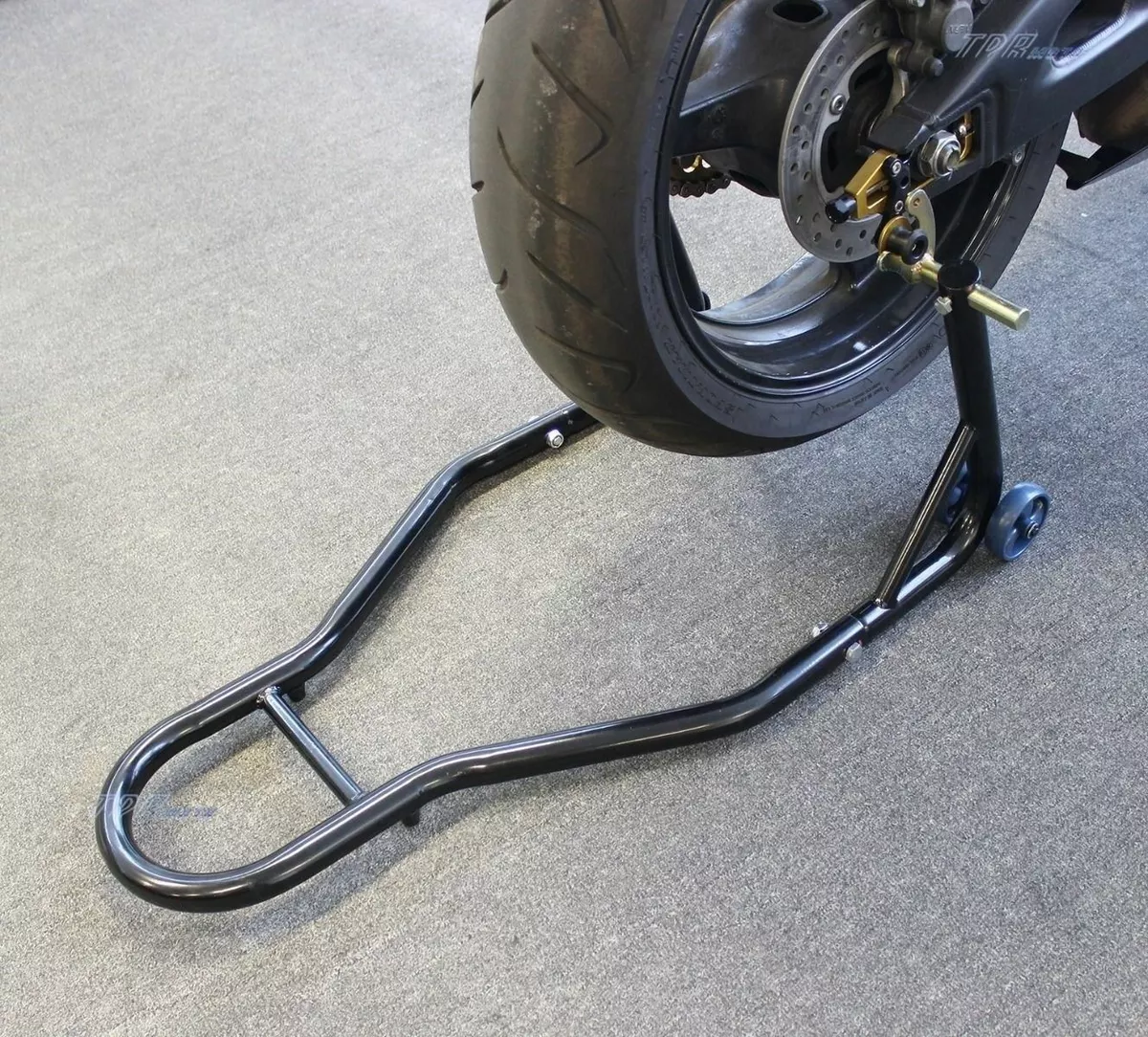 motorcycle swingarm stand