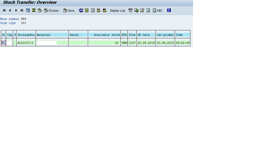 bin to bin transfer in sap wm