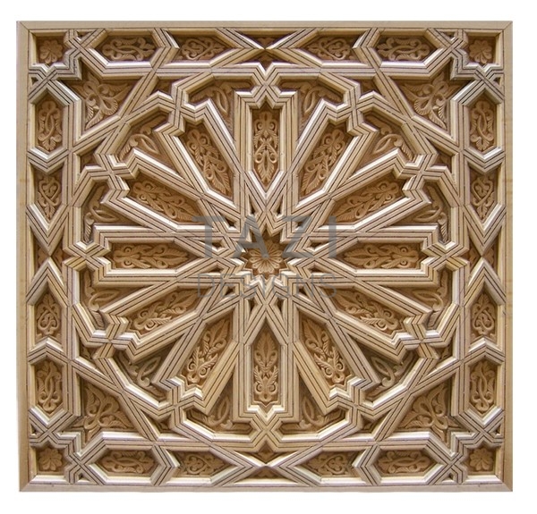 moroccan wood panel