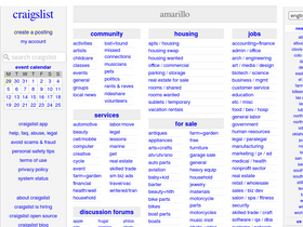 craigslist amarillo tx