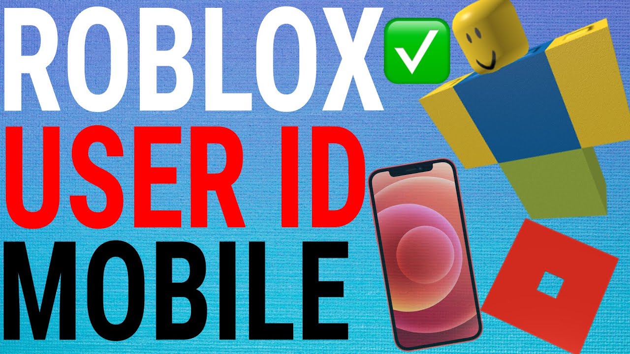 how to find your roblox id