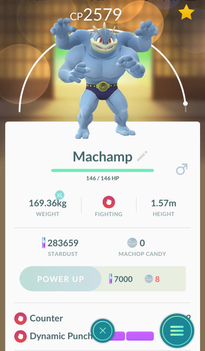 best moveset machamp pokemon go