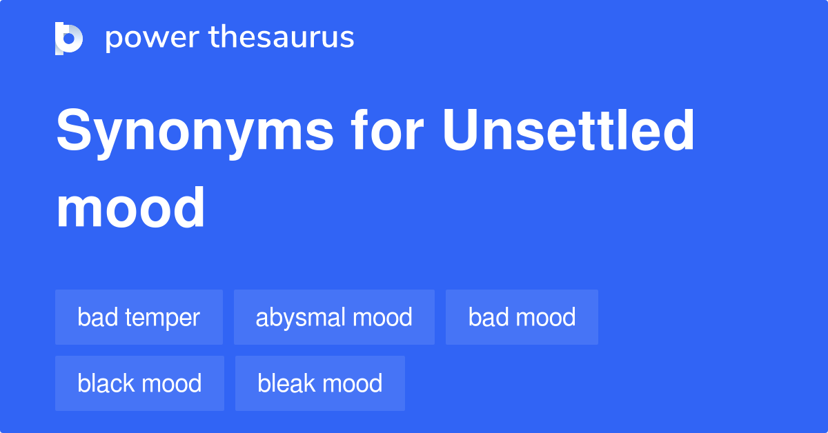 unsettling synonym