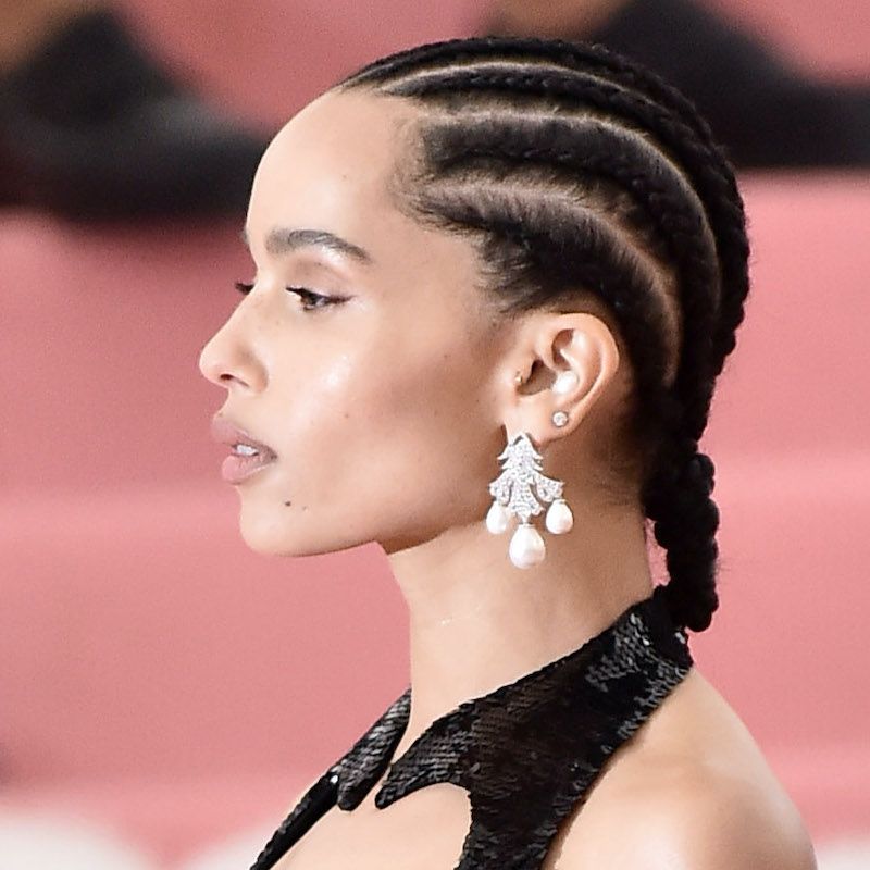 how to cornrow short hair