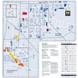 uofm parking map