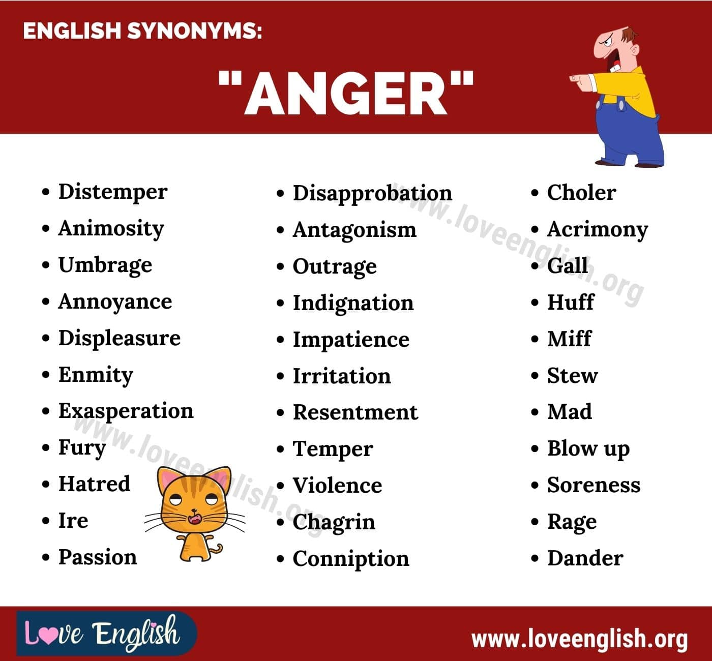 synonyms of angry